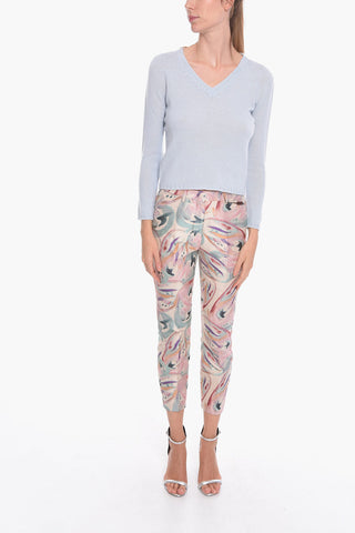Maglia Collo a V in Cashmere