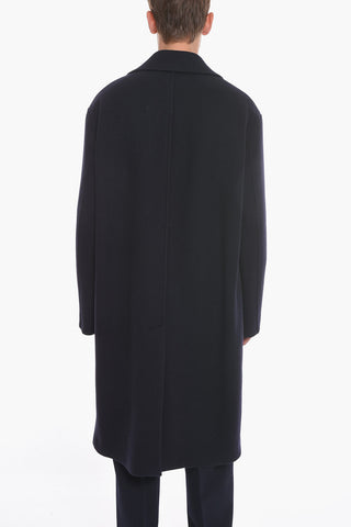 Cappotto Monopetto in Lana e Cashmere