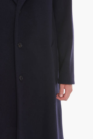 Cappotto Monopetto in Lana e Cashmere