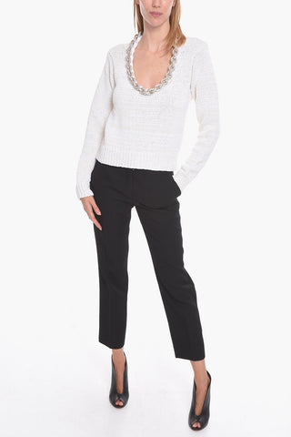 Maglia Girocollo CHAIN in Misto Cotone