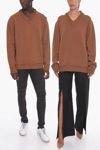 MM4 Double-edged UNISEX Linen Blend Pullover