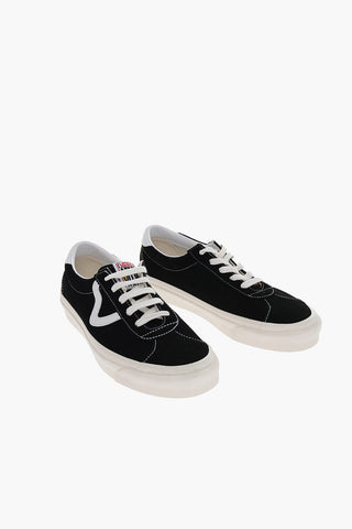 Leather 73DX Low-Top Sneakers with Contrasting Details