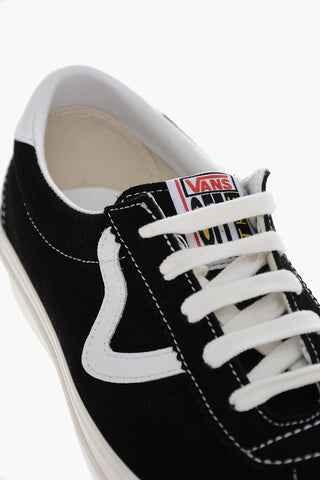 Leather 73DX Low-Top Sneakers with Contrasting Details
