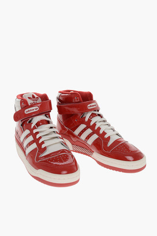 Patent Leather Two-Tone FORUM 84 HI High-Top Sneakers