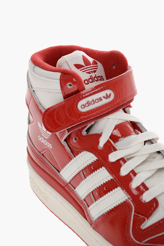 Patent Leather Two-Tone FORUM 84 HI High-Top Sneakers