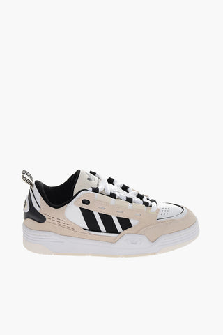 Leather and Fabric ADI2000 Low Top Sneakers with Contrasting Details