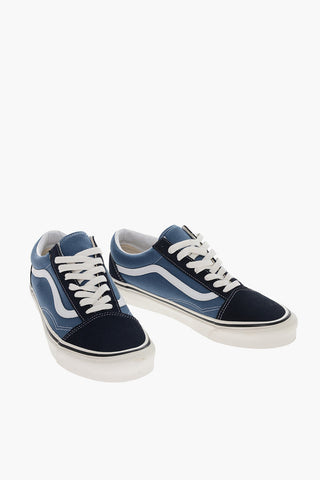 Color Block OLD SKOOL Low-Top Sneakers with Suede Details