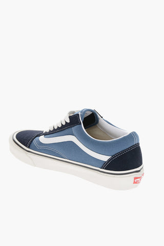 Color Block OLD SKOOL Low-Top Sneakers with Suede Details