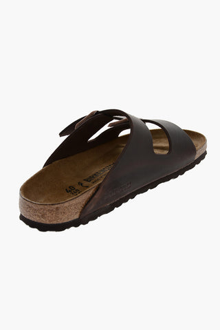 Sandali ARIZONA in Pelle con Doppia Fibbia