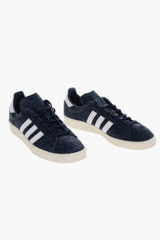 Suede CAMPUS 80s Low Top Sneakers with Contrasting Details