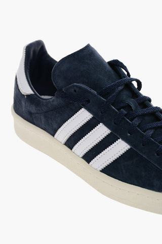 Suede CAMPUS 80s Low Top Sneakers with Contrasting Details