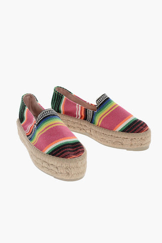 Multicolor Juta Espadrillas