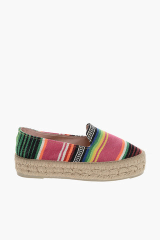 Multicolor Juta Espadrillas