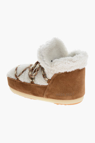 Lace-up PUMPS SHEARLING Snow Booties