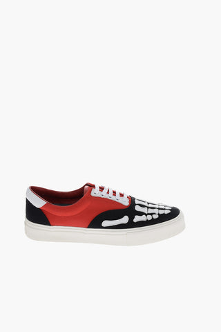 Sneakers Allacciate SKEL TOE in Canvas