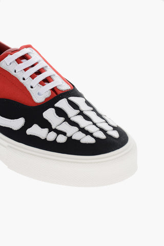 Sneakers Allacciate SKEL TOE in Canvas