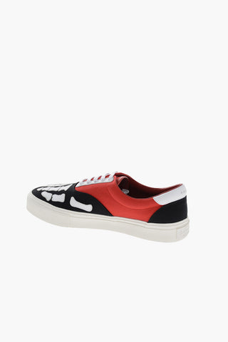 Sneakers Allacciate SKEL TOE in Canvas