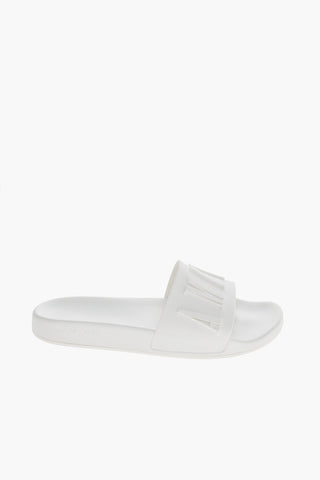 Embossed Logo POOL Rubber Sliders