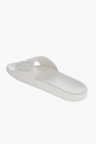 Embossed Logo POOL Rubber Sliders