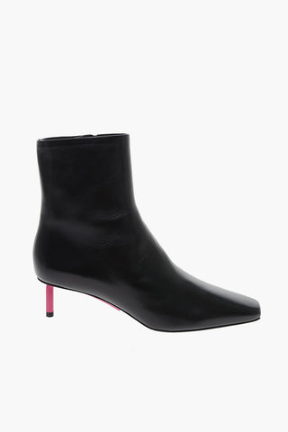 Stivaletti ALLEN in Pelle con Zip Interna 4cm