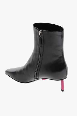 Stivaletti ALLEN in Pelle con Zip Interna 4cm