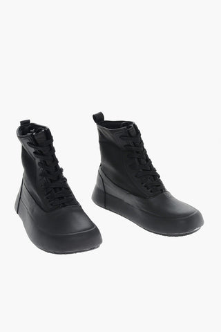 Sneakers Alte VULCANISED in Pelle e Gomma