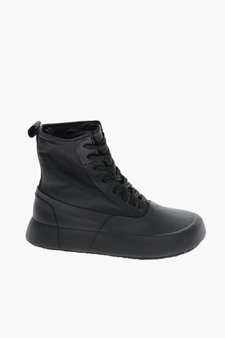 Sneakers Alte VULCANISED in Pelle e Gomma