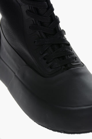 Sneakers Alte VULCANISED in Pelle e Gomma