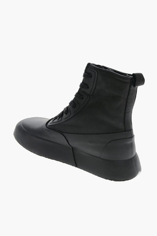 Sneakers Alte VULCANISED in Pelle e Gomma