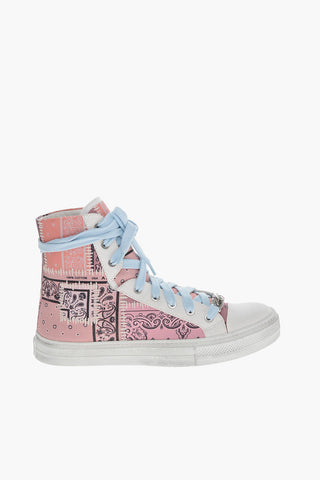 Sneakers Alte BANDANA con Motivo Paisley
