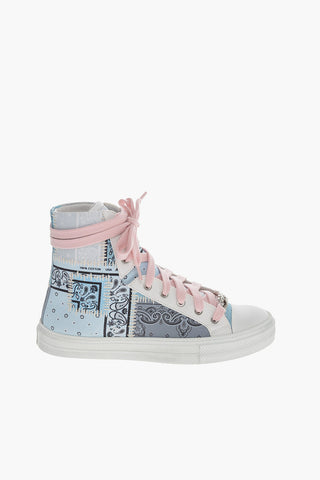 Sneakers Alte BANDANA con Motivo Paisley