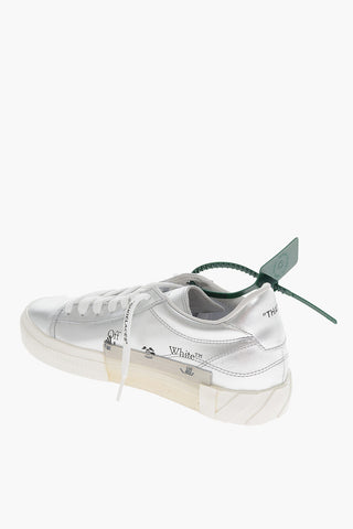Lace-up THAT Lamè Leather Sneakers
