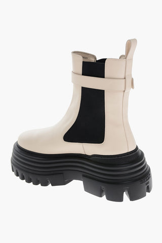 Stivaletti Chelsea GREBY con Fibbia Logata 7cm