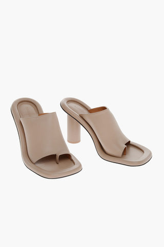 Mules Infradito CUSHION in Pelle 10cm