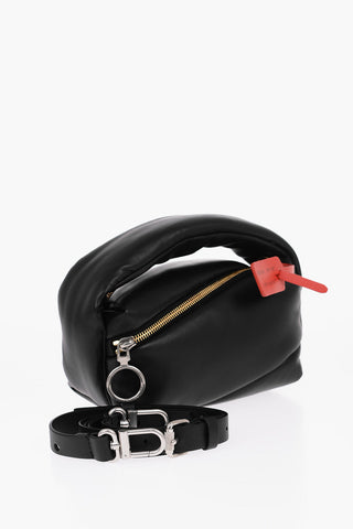 Borsa a Mano in Pelle PUMP con Zip Asimmetrica