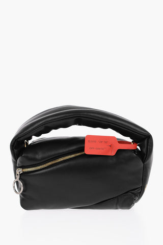 Borsa a Mano in Pelle PUMP con Zip Asimmetrica