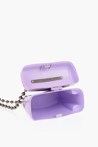Rigid Plastic MINI PADLOCK Crossbody Bag