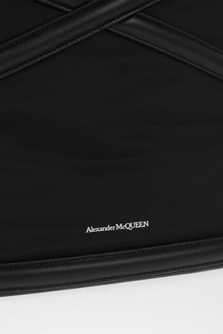 Nylon ROPE Backpack with Leather Details