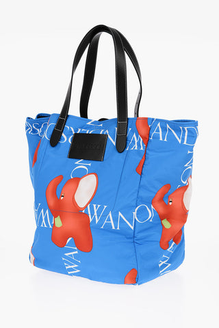 Printed Nylon CABAS Tote Bag