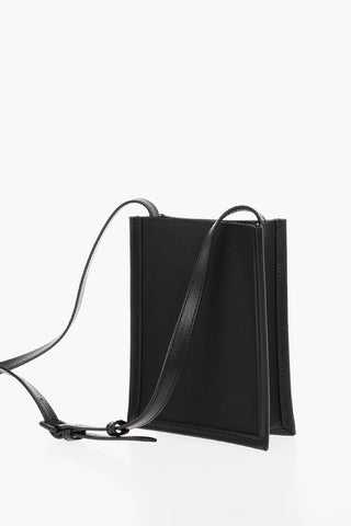Borsa a Tracolla in Nylon con Logo Stampato