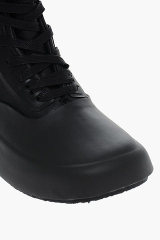 High Hammered Leather Sneakers VULCANIZED 4cm