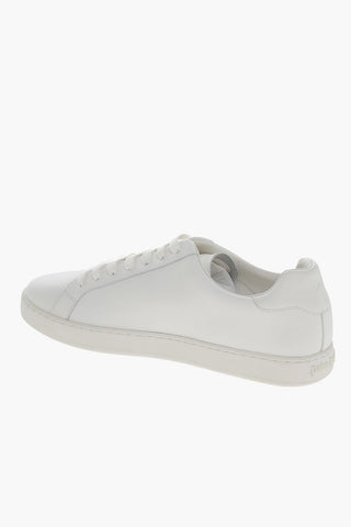Sneakers NEW TENNIS in Pelle con Patch TEDDY BEAR