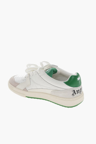 Calfskin UNIVERSITY Sneakers with Openwork Detail