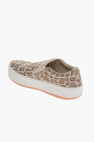 Scarpe Slip On SNOW in Cotone Ricamato