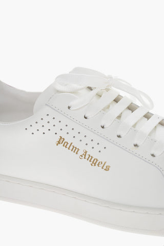 Sneakers NEW TENNIS in Pelle con Dettagli Openwork
