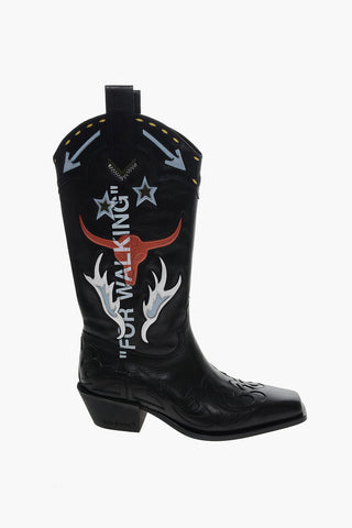Stivali Texani FOR WALKING con Effetto Vintage 6cm