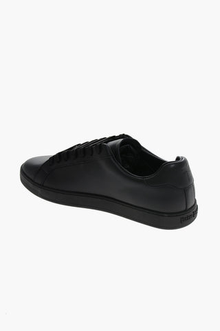 Sneakers NEW TENNIS in Pelle con Patch TEDDY BEAR