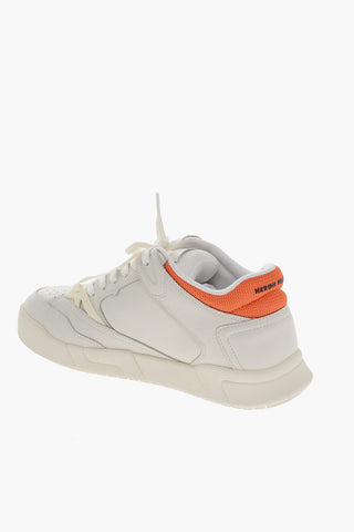 CTNMB Calfskin Sneakers with Openwork Detail