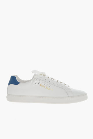 Sneakers NEW TENNIS in Pelle con Dettagli Openwork