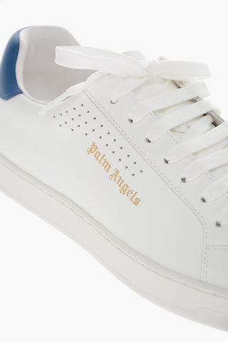 Sneakers NEW TENNIS in Pelle con Dettagli Openwork